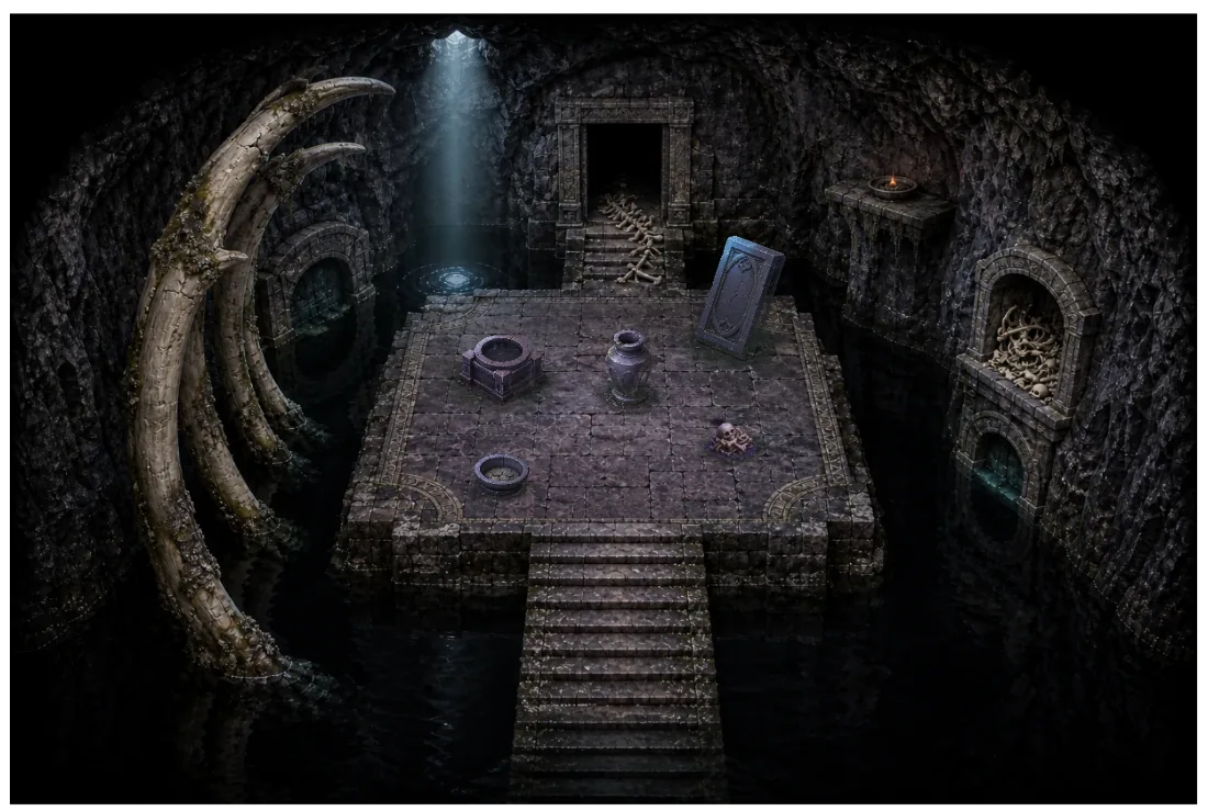 Bone Crypt — Room 1