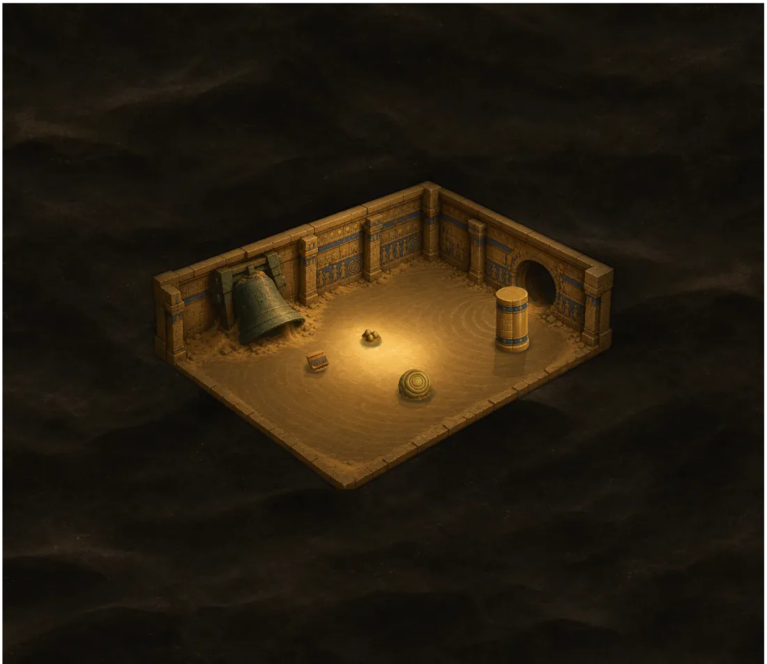 The Sandworm’s Chasm — Room 1