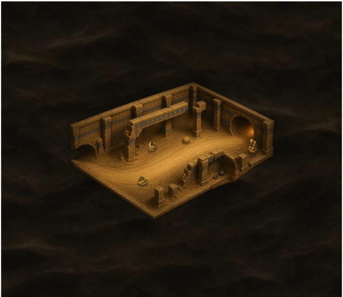 The Sandworm’s Chasm — Room 2