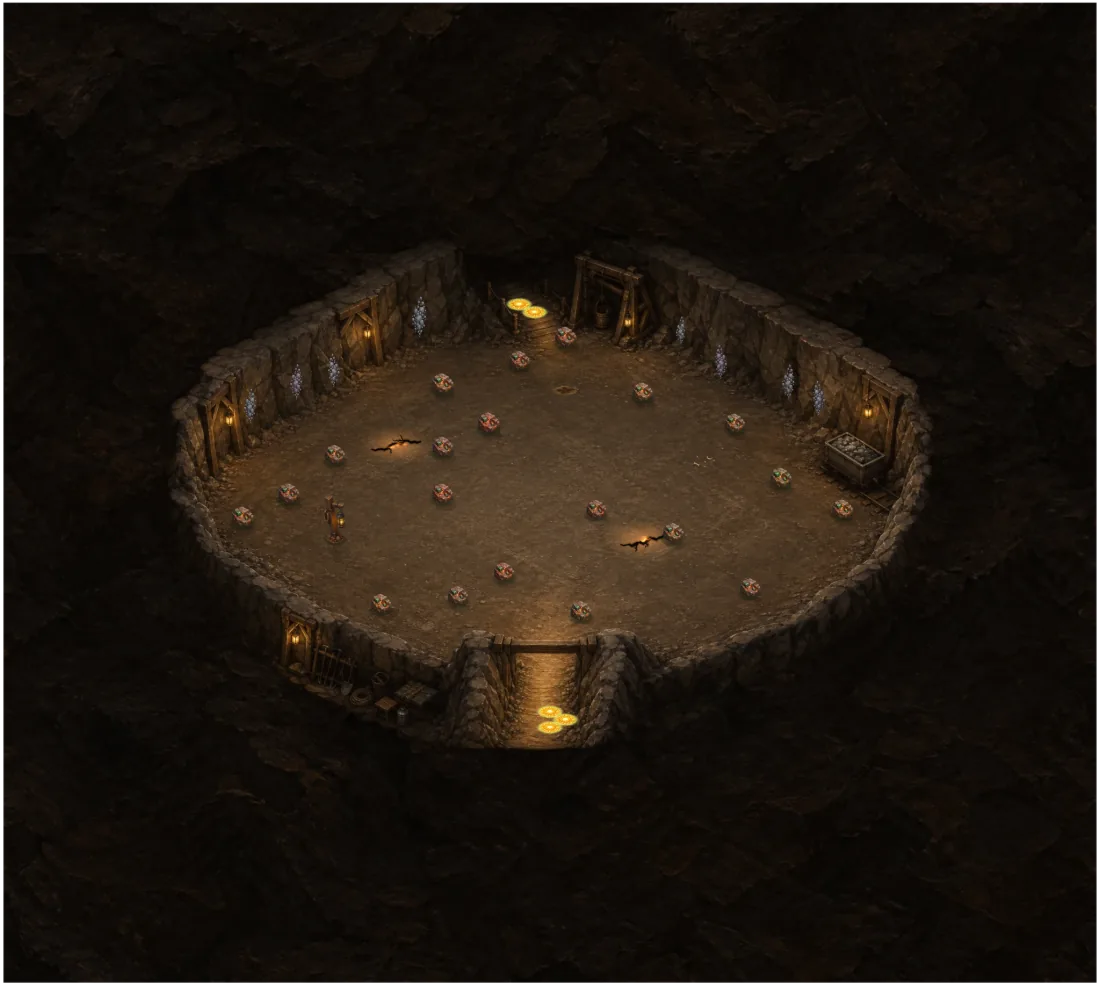 Iron Mine Map
